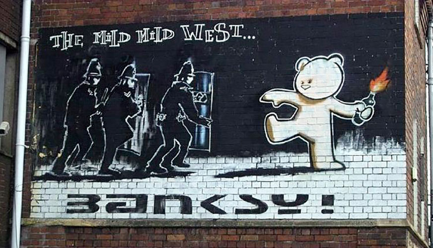 Bristol Street Art Banksy Visit Bristol